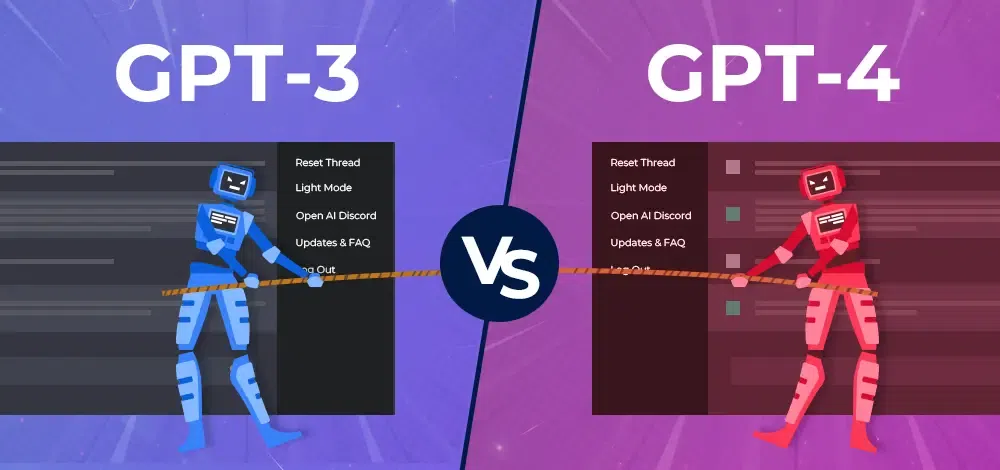 Difference Between GPT-3 and GPT-4